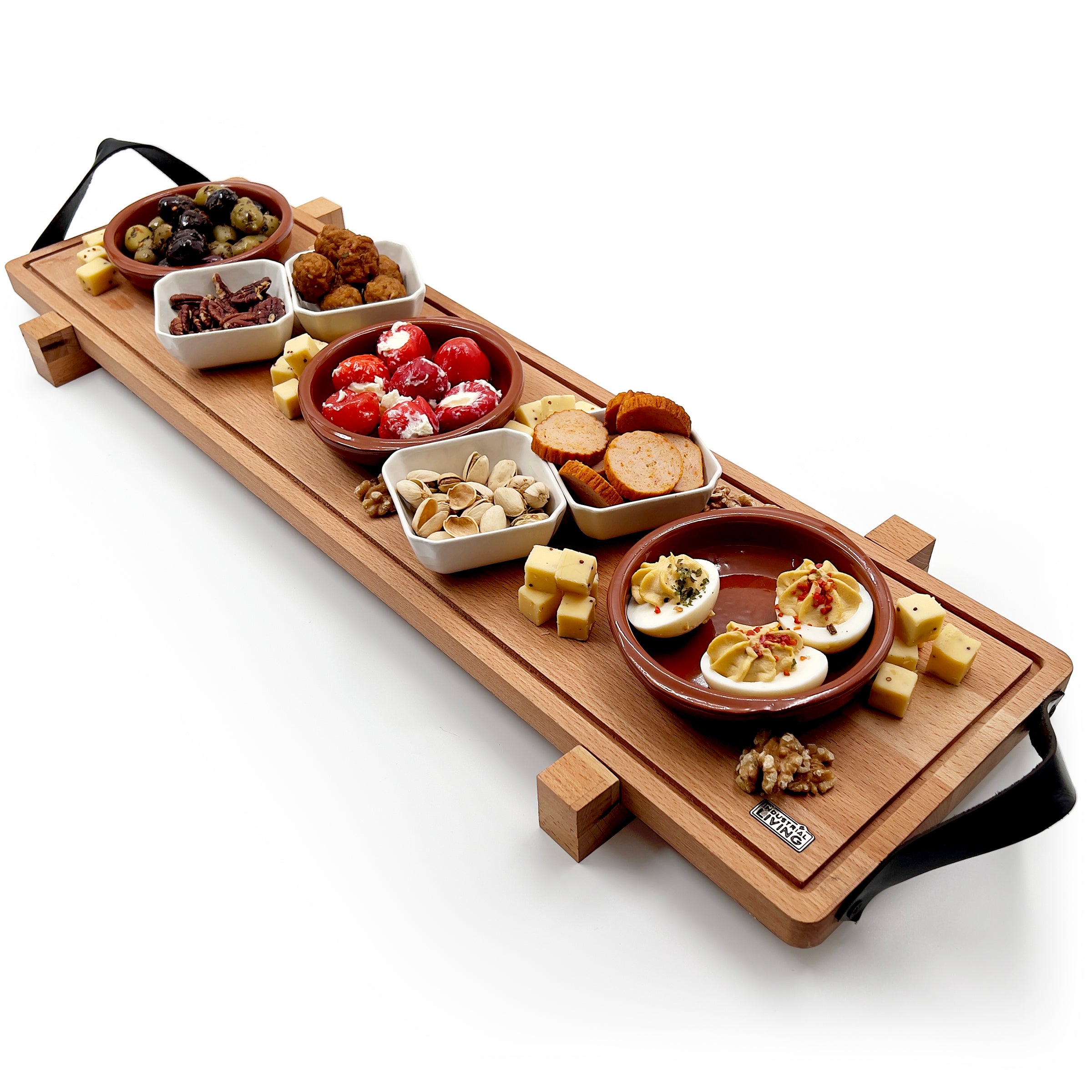 Borrelplank – Tapasplank - Serveerplank- Rechthoek - Hout