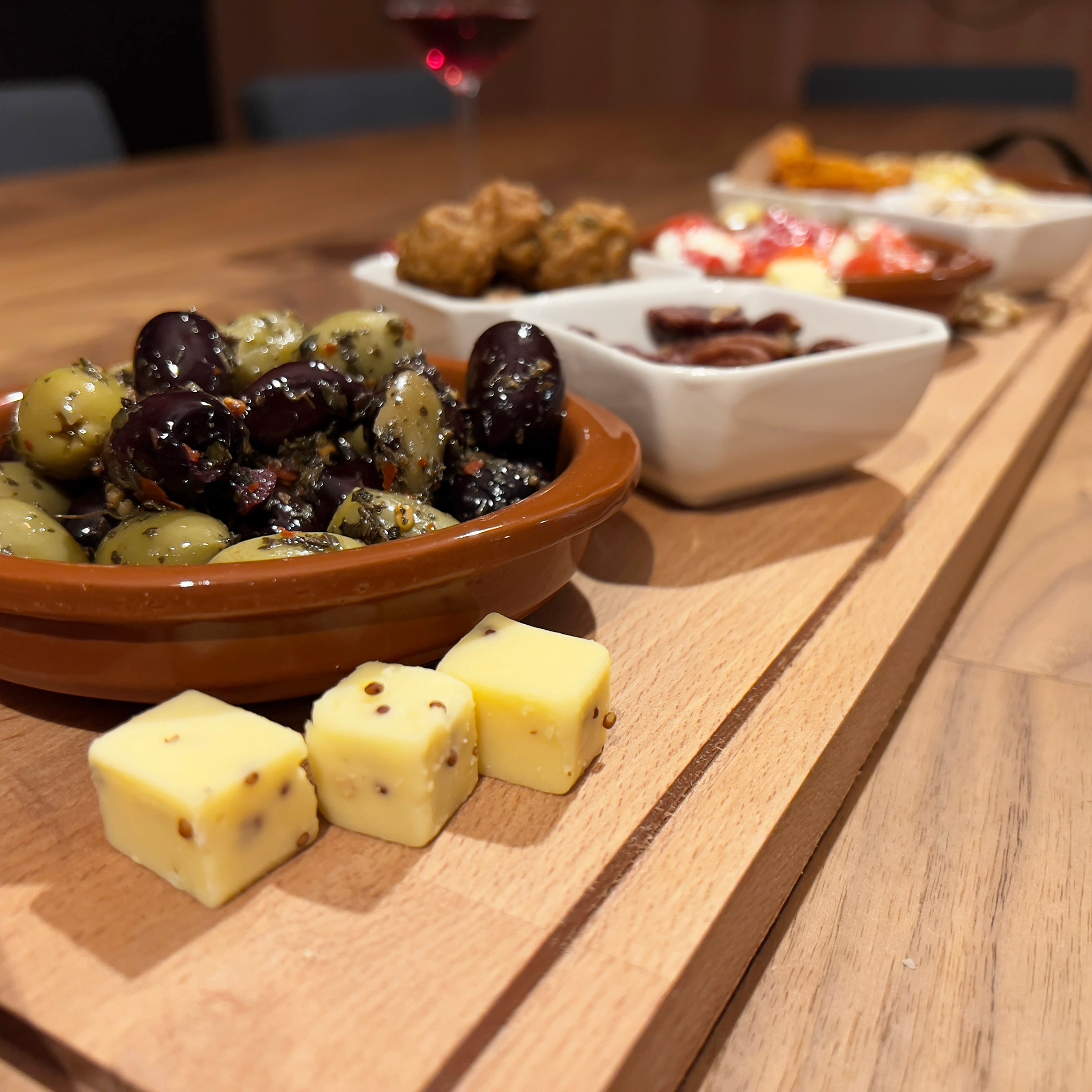Borrelplank – Tapasplank - Serveerplank- Rechthoek - Hout