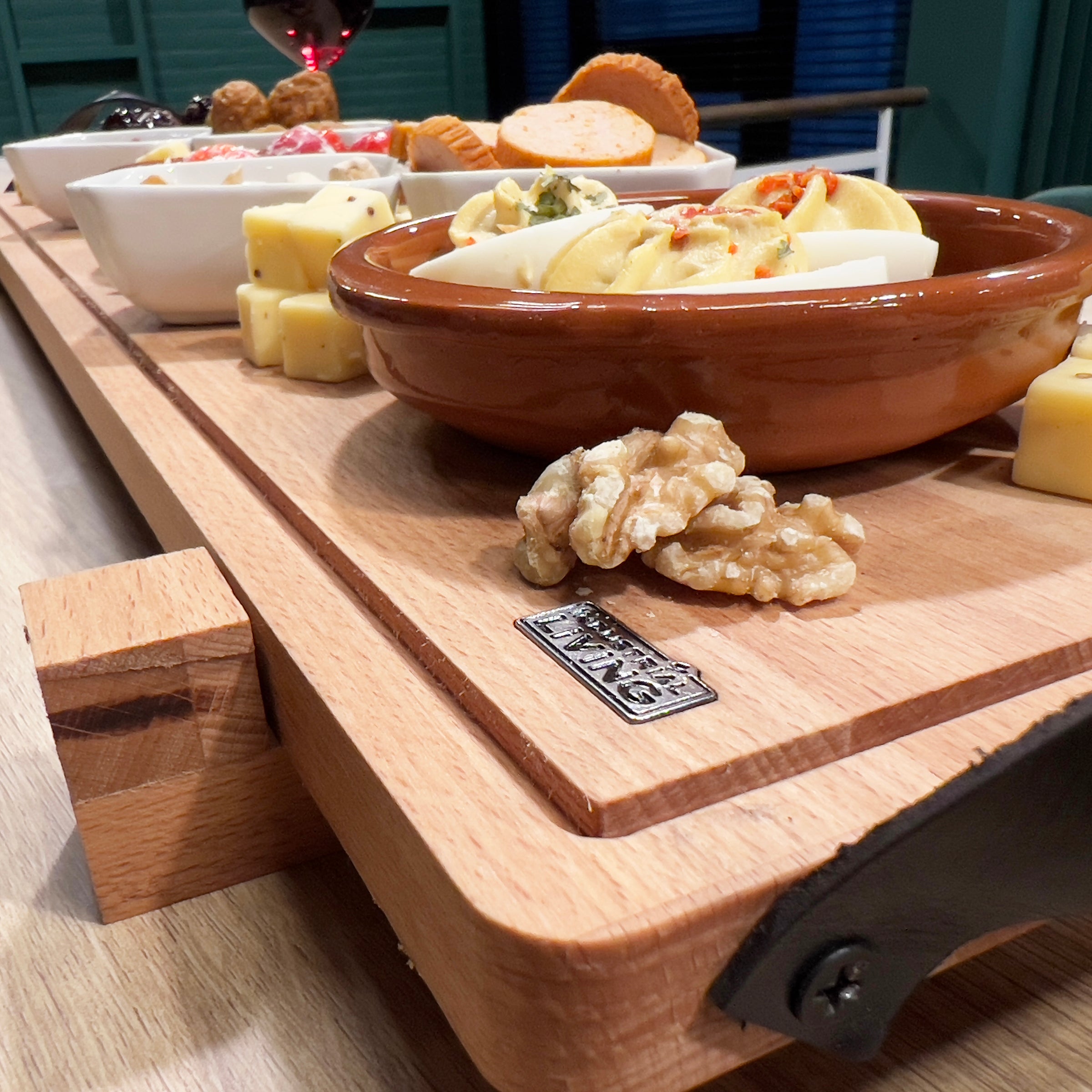 Borrelplank – Tapasplank - Serveerplank- Rechthoek - Hout